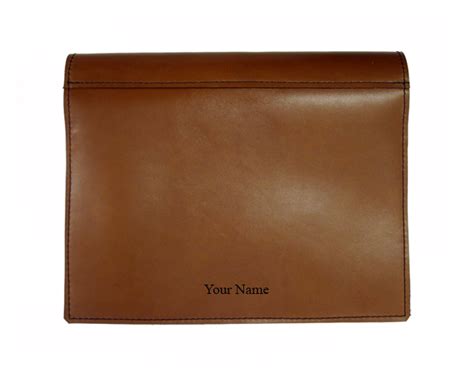 Truck Log Book Cover Plain - UNDERHIDE LEATHER