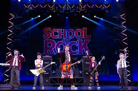 [Herald Review] ‘School of Rock’ delightfully charming, as talented cast rocks on