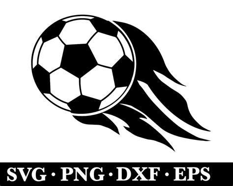 Soccer Ball Flame Svg Soccer Ball Flame Digital Download Svg, Soccer ...