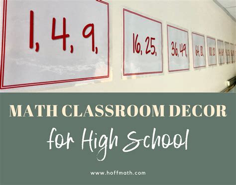 Math Teacher Classroom Decorations – Leadersrooms