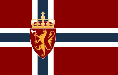 Vexillogical Heraldrization - The Kingdom of Norway : r/vexillology