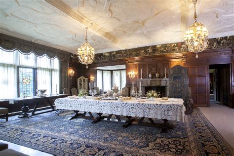 Dining Room in the Manor House at Stan Hywet Hall and Gardens.