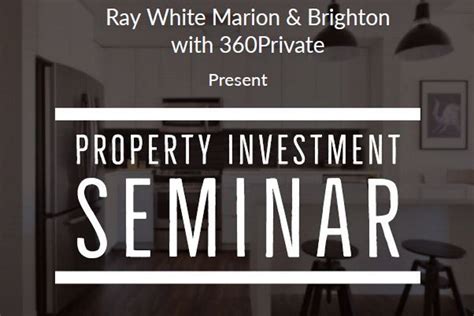 Property Investment Seminar - 360Private