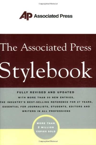 The Associated Press Stylebook by Norm Goldstein - Basic Books ...