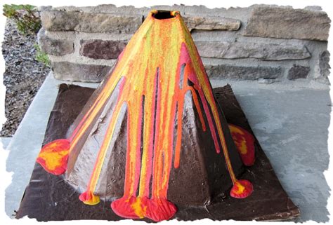 Volcano Craft Ideas