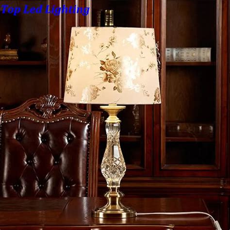 Elegant Luxurious PVC Clear K9 Crystal Table Lamp for Wedding Decor ...