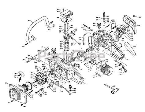 Echo CS-315 - Echo Chainsaw (SN: 000001 - 058000) Unit Complete Parts Lookup with Diagrams ...