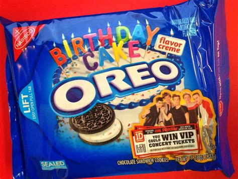 Nabisco Birthday Cake Flavor Creme Oreo | Snaxtime