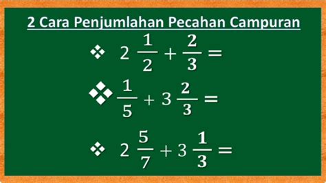 Cara Menghitung Perkalian Pecahan Campuran Belajar Matematika Riset | Porn Sex Picture