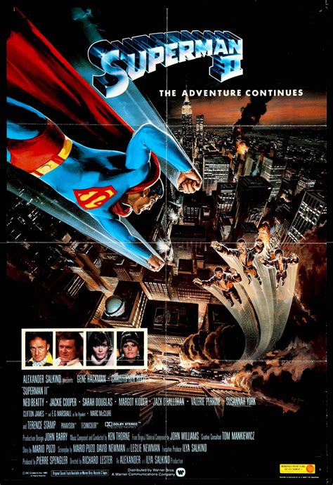 Superman II alternate poster