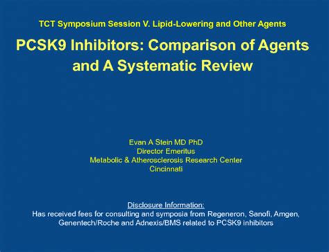 PCSK9 Inhibitors: Comparison of Agents and a Systematic Review | tctmd.com