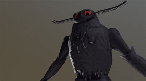 Mothman - 3D model by airamgracia [bfa1b63] - Sketchfab