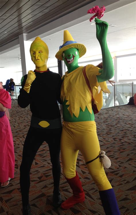 Earl of the Lemongrab Costume with Magic Man! by earlofthelemongrab on DeviantArt