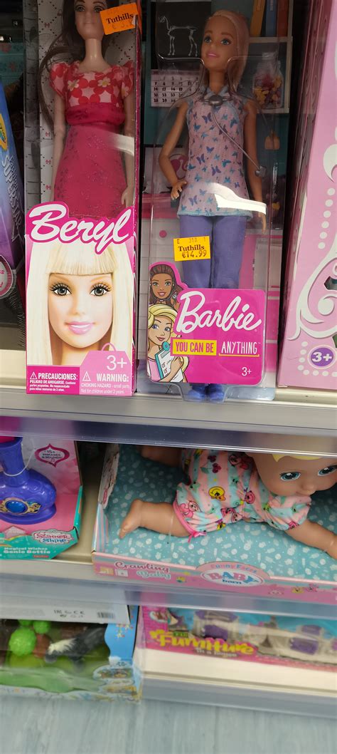 The fake barbie I found shopping today... Beryl : r/funny