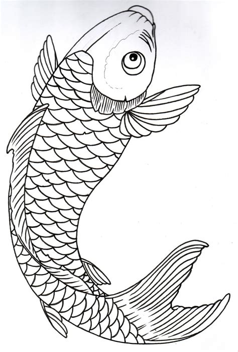 Fish Pencil Drawing at GetDrawings | Free download