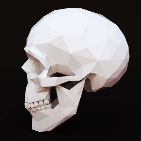 Human skull 3D model - TurboSquid 1230642