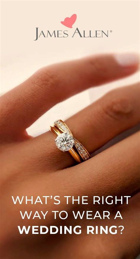 How To Wear A Wedding Ring Set: The Must-Read Guide | Wedding rings, Trending engagement rings ...