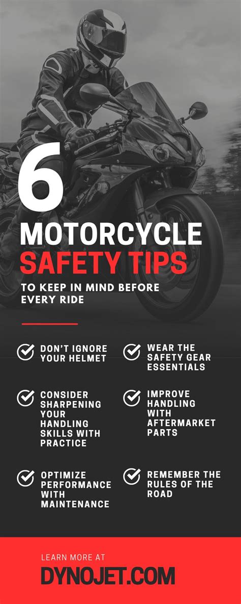 6 Motorcycle Safety Tips To Keep in Mind Before Every Ride | Dynojet