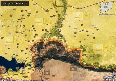 Raqqa Military Map : ImagesOfSyria