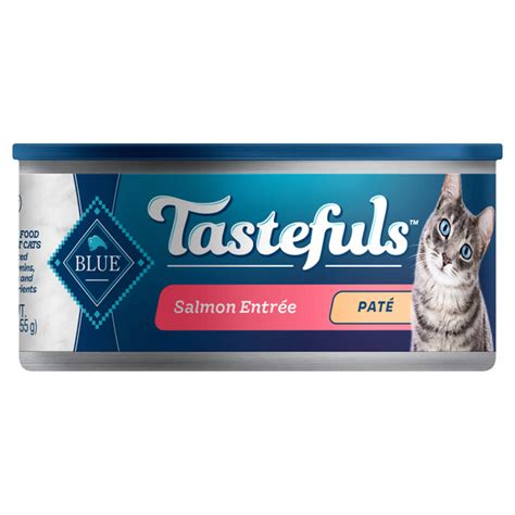 Save on BLUE Tastefuls Adult Wet Cat Food Pate Salmon Entree Natural ...