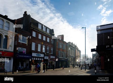 Kettering town centre, England Stock Photo - Alamy