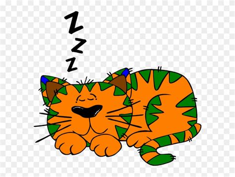 Nap - Clipart - Cartoon Cat - Free Transparent PNG Clipart Images Download