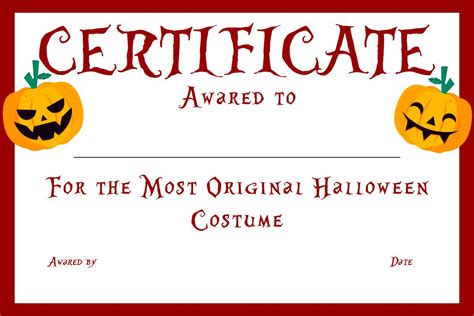 Halloween Costume Awards Printable - Printable Word Searches