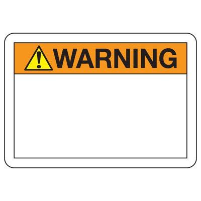 Warning sign Blank Template - Imgflip