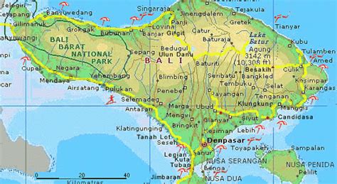 Candidasa Bali Map | GOOGLESAND