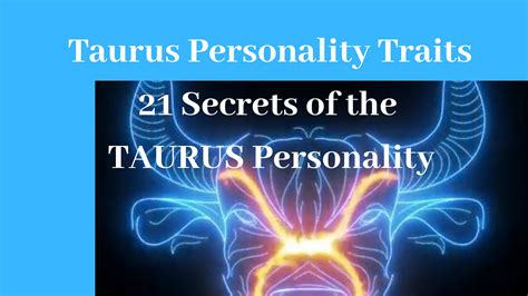 Taurus Personality Traits — 21 Secrets of the TAURUS Personality | by Umair Shafique | Medium