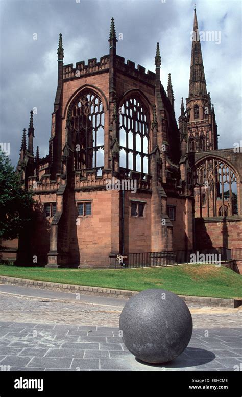 Old Coventry Cathedral Stock Photo - Alamy