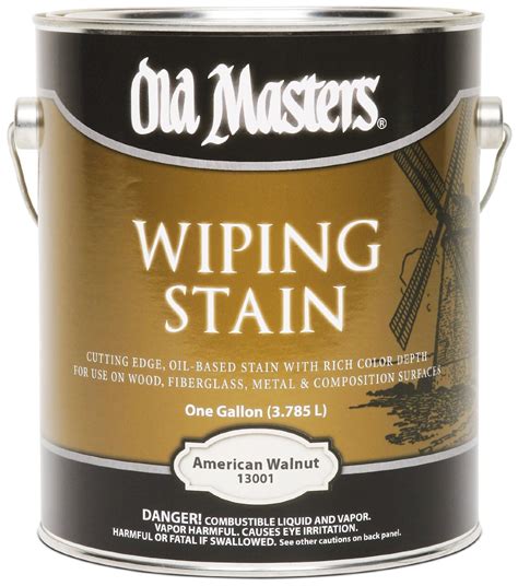 Buy the Old Masters 13001 Wiping Wood Stain, American Walnut ~ Gallon ...