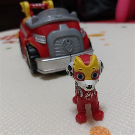 Paw Patrol Marshall Mighty Pups Transforming Vehicle, Hobbies & Toys ...