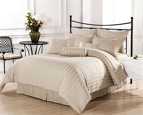 cream damask stripe bedding - Google Search | Beige bedding sets, Cream ...