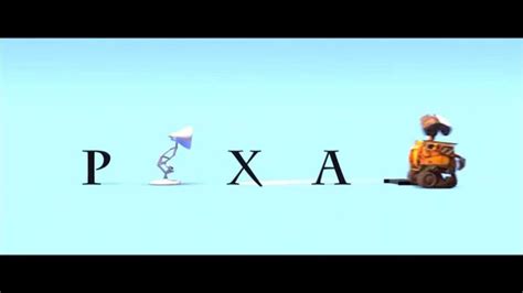 Wall-e pixar intro HD - YouTube