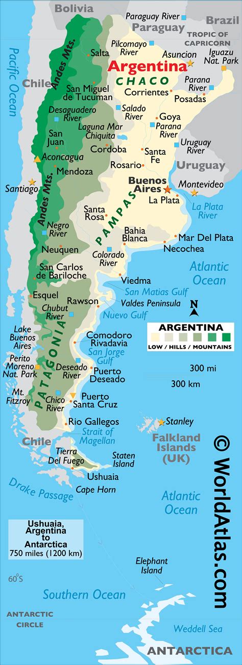 Road Map Of Argentina And Argentina Road Maps Map Argentina Map ...