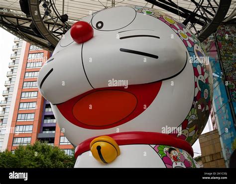 Tokyo, Japan. 17th Sep, 2022. A 10 meter tall Doraemon balloon ...