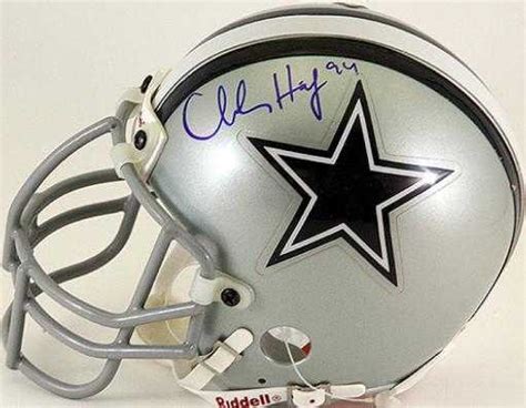 Charles Haley autographed Mini Helmet (Dallas Cowboys)