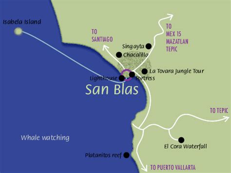 San Blas, Nayarit, Mexico EcoTours | Weather and Map