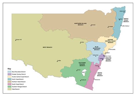 Nsw National Parks Map - Map Of New Hampshire