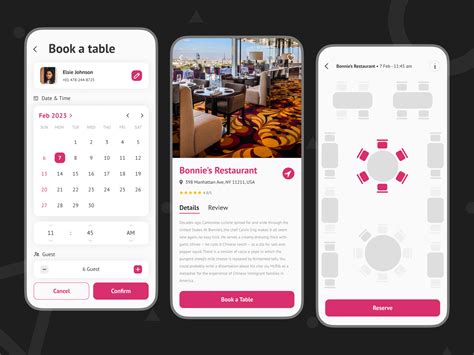 Restaurant Table Reservation App | Restaurant app, Restaurant website ...