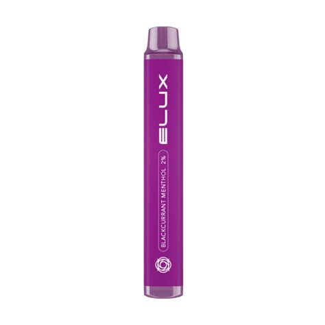 Elux Legend Mini Blackcurrant Menthol Disposable Vape - Otto Vapes