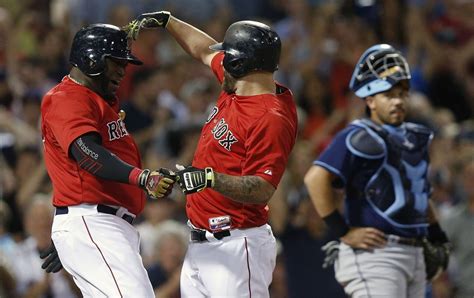 Mike Napoli home run lifts Boston Red Sox past Tampa Bay Rays ...