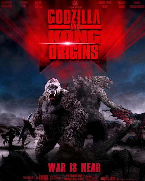 GODZILLA AND KONG: ORIGINS (my fan-made poster) by JurassicZillaYT on DeviantArt