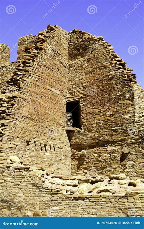 Pueblo Bonito, Chaco Canyon Stock Photo - Image of culture, religion: 20754520