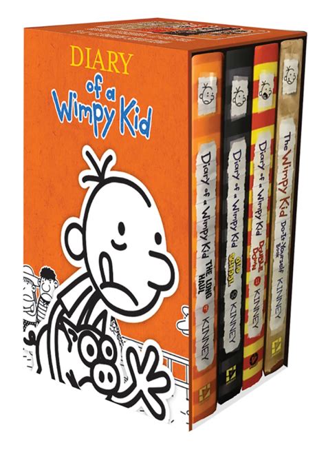 Diary of a Wimpy Kid Box of Books (9–11 plus DIY) (Boxed Set) | ABRAMS