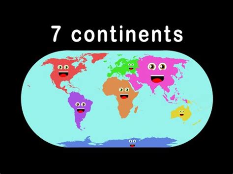 7 Continents Song for Children | Doovi