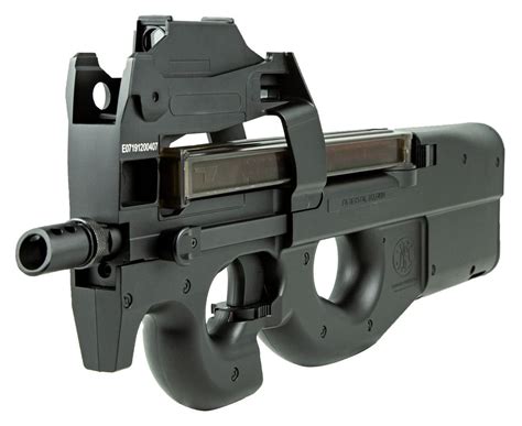 Cybergun FN Herstal P90 Airsoft AEG Noir avec Red-Dot intégré