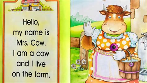 Farm Animals | Happy Farm Story | Children's Book Read Aloud - YouTube