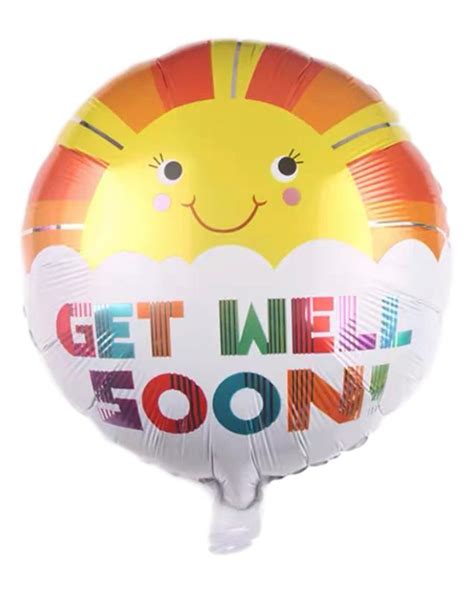 Get Well Soon Balloons - Lovehampers.sg - Singapore Hampers Delivery